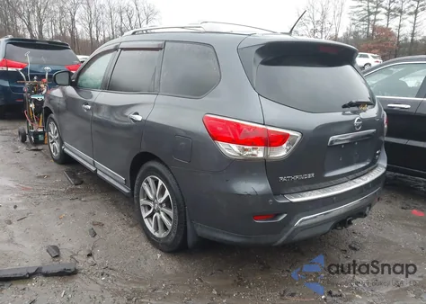 2013 Nissan Pathfinder Sl из США, поврежденный, VIN 5N1AR2MMXDC609566